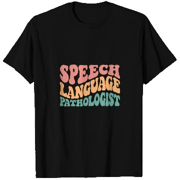 Discover Speech Language Pathologist Retro SLP Therapy Pathology T-Shirts