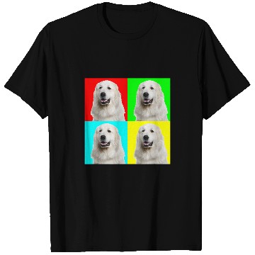 Discover Pop Art Dog Great Pyrenees T-Shirts