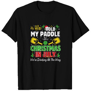Discover Christmas In July Summer Pickleball T-Shirts