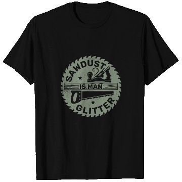 Discover Sawmill Carpenter Carpenter Woodworker Chainsaw Profession 26 T-Shirts