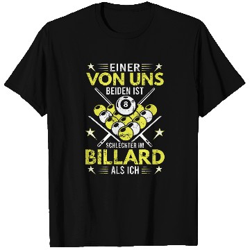 Discover Billiard Accessories Billiard Pool Player T-Shirts