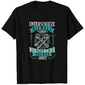 Discover Toolmaker technology manufacturing dad worker technology 7 T-Shirts