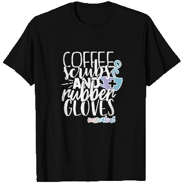 Discover Womens Essential Registered Blessed nurses Frontline worker 1 T-Shirts