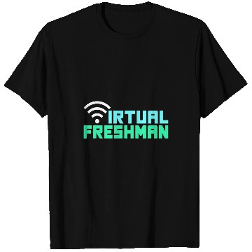 Discover Virtual Freshman Online College Student Online Learning T-Shirts