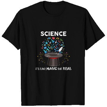 Discover Science Its Like Magic But Real Chemistry Sorcery T-Shirts