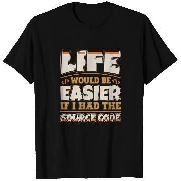 Discover Source Code Programmer Computer Science Programming 1 T-Shirts