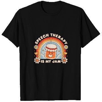Discover Speech Therapy Pathology Is My Jam Language Therapist SLP T-Shirts