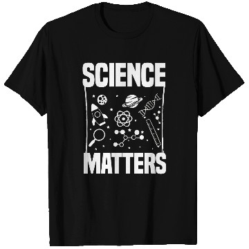 Discover Science Matters Scientist DNA Biology Physics Research 1 T-Shirts