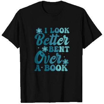 Discover I Look Better Bent Over A Book Lover Back Club Matching 2 T-Shirts