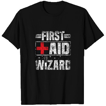 Discover First Aid Wizard Nursing Job nurses nursess School T-Shirts