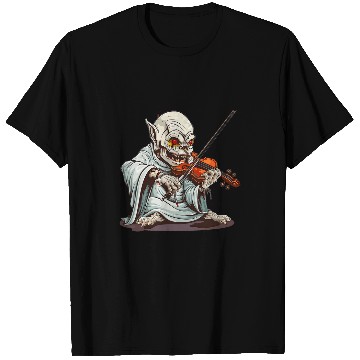 Discover Pope Lick Monster Playing The Violin T-Shirts