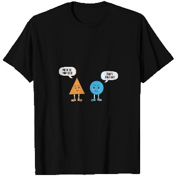 Discover Pointless Circle Geometry Joke Math Student Teacher Gift Fun T-Shirts