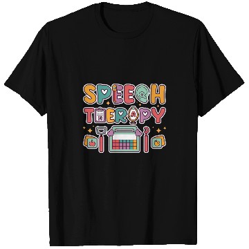 Discover Speech Therapy Therapist Pathologist SLP Session Case Worker T-Shirts