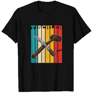 Discover Sawmill Carpenter Carpenter Woodworker Chainsaw Profession 9 T-Shirts