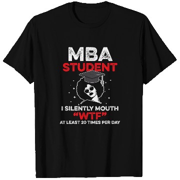 Discover MBA Student Business Degree Graduation 3 T-Shirts