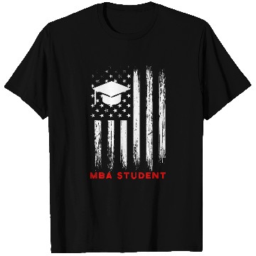 Discover MBA Student Business Degree Graduation 123 T-Shirts