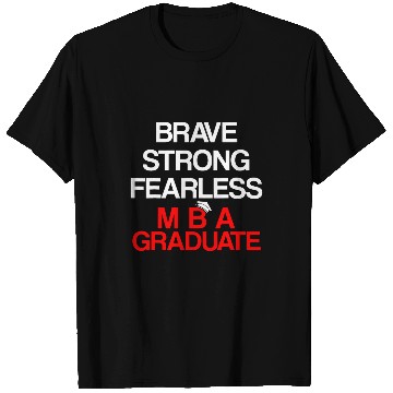 Discover MBA Student Business Degree Graduation 135 T-Shirts