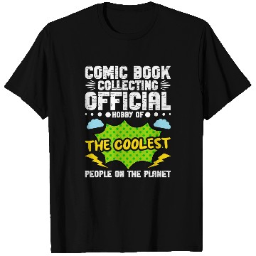 Discover Comic Book Collecting Comic Book Owner Comics Collector T-Shirts