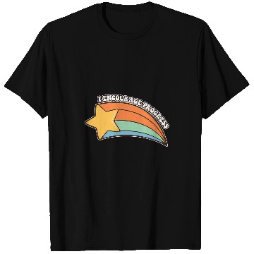 Discover I Encourage Progress Is Not Linear Sped Teacher Groovy T-Shirts
