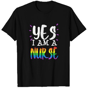 Discover nurses Gay Pride LGBT Lesbian Nursing Student RN CNA T-Shirts