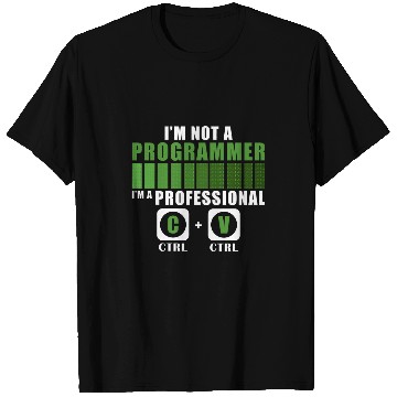 Discover Im Not A Programmer Funny Programming Computer Coder T-Shirts