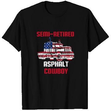 Discover SemiRetired Asphalt Cowboy T-Shirts