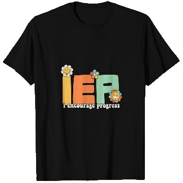 Discover I Encourage Progress Sped Teacher Back To School Groovy T-Shirts