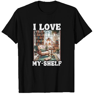 Discover I Love MyShelf Reading Self Love Book 1 T-Shirts