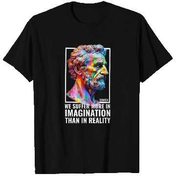 Discover Seneca Quote Stoicism Student Modern Stoic Philosopher T-Shirts