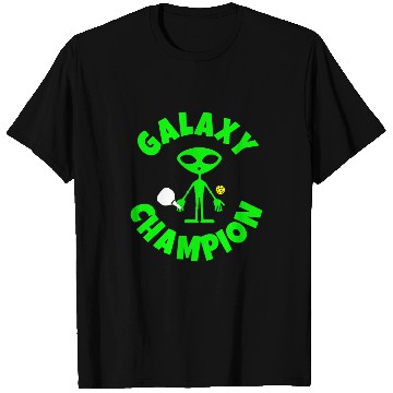 Discover Funny Alien Pickleball Player T-Shirts