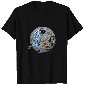 Discover BMX Biking Rider Gift BMX Biker Astronaut T-Shirts