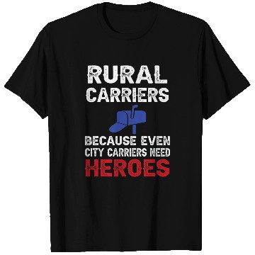 Discover Rural Mail Carrier Postal Worker Mail Carrier Mailman T-Shirts