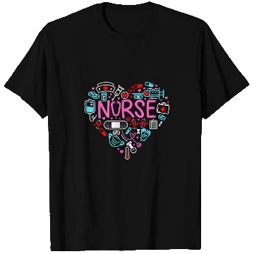 Discover nurses love nursing student rn life thank you T-Shirts