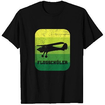 Discover Flight Student Airplane Student Pilot Aviation Training Avia T-Shirts