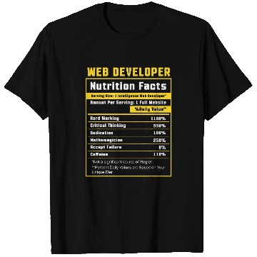 Discover Web Developer Website Development IT Programmer T-Shirts
