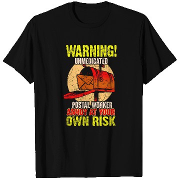 Discover mailman postman postal worker 26 T-Shirts