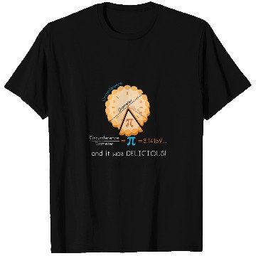 Discover Pumpkin Pie Pi Day Math Teacher Math Professor Women T-Shirts