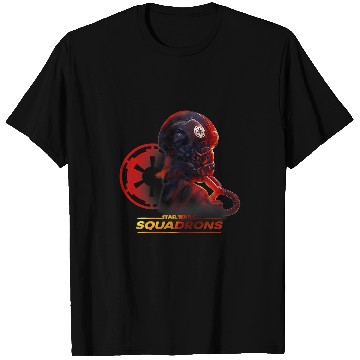 Discover Star Wars Squadrons Imperial Pilot Logo T-Shirts