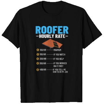 Discover Roofing Repair Roofer Contractor Worker Roof Installer 17 T-Shirts