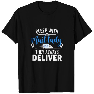 Discover Womens Post Office Funny Postal Worker Mailman Mail Lady T-Shirts