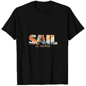 Discover St Thomas Sailing Nautical Sailor T-Shirts
