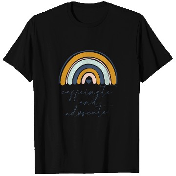 Discover Caffeinate And Advocate Awareness SLP Special Ed Worker T-Shirts