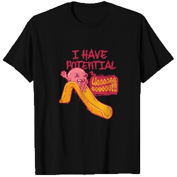 Discover I Have Potential Energy Funny Physics Science Teacher Nerds T-Shirts