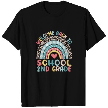 Discover Welcome Back To School 2nd Grade Teacher Student T-Shirts