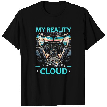 Discover Flight Simulator Aviation Console Pilot Flight Simulation 2 T-Shirts