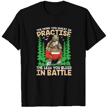 Discover Turtle Karate Martial Arts Training MMA for MMA Lovers T-Shirts