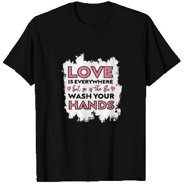 Discover Love is Everywhere But So is The Flu Valentines Day nurses T-Shirts