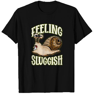 Discover Funny Feeling Sluggish Design Runners and Night Shift Worker T-Shirts