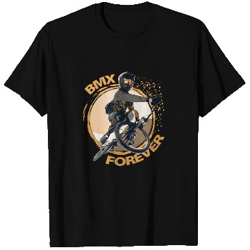 Discover BMX FOREVER vintages retro bicycle racer T-Shirts