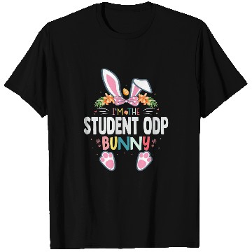 Discover Im The Student Odp Bunny Easter Day Rabbit Matching T-Shirts